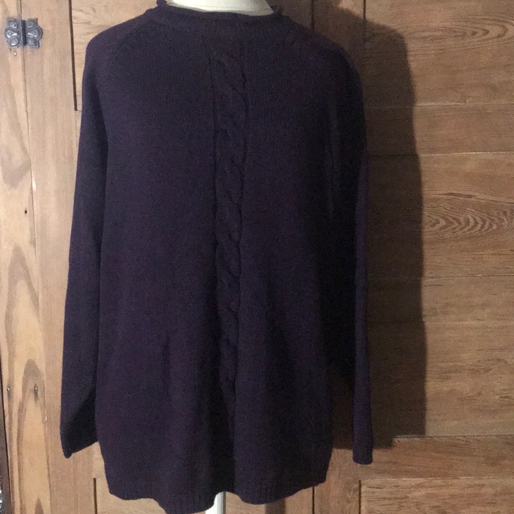 VINTAGE PURPLE GOLDEN TOUCH sweater sz 2x